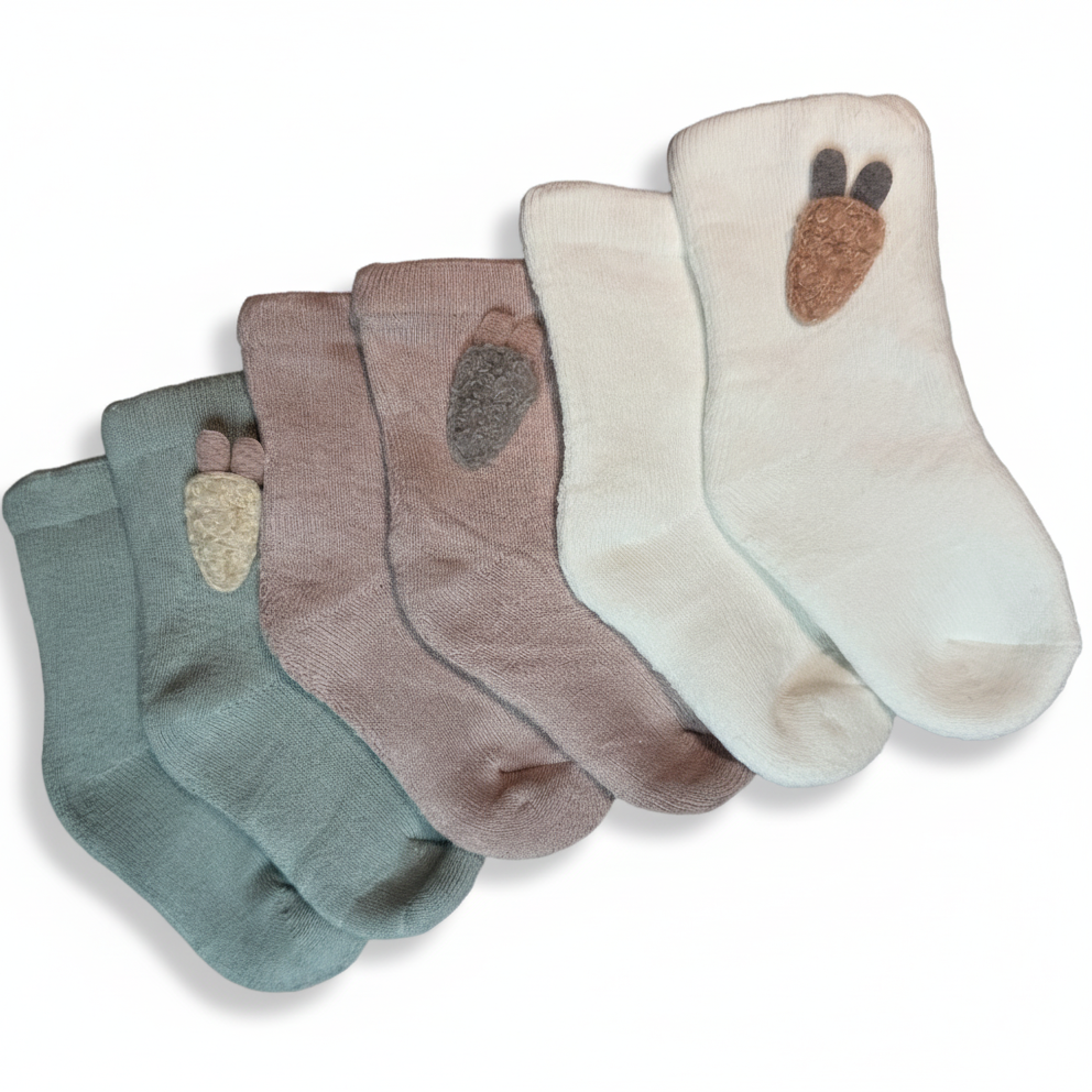 Cute and soft Carrot socks