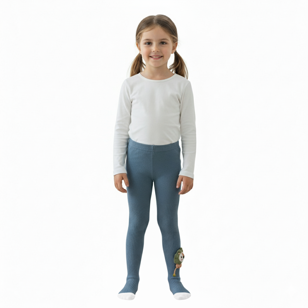 Lion tights for girls