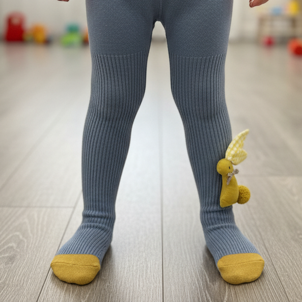 Bunny tights for girls