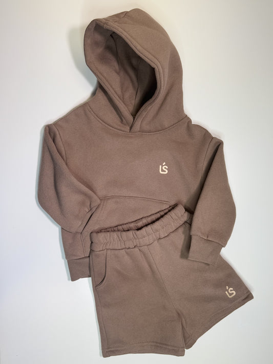 Fleece'n Flex hoodie with shorts