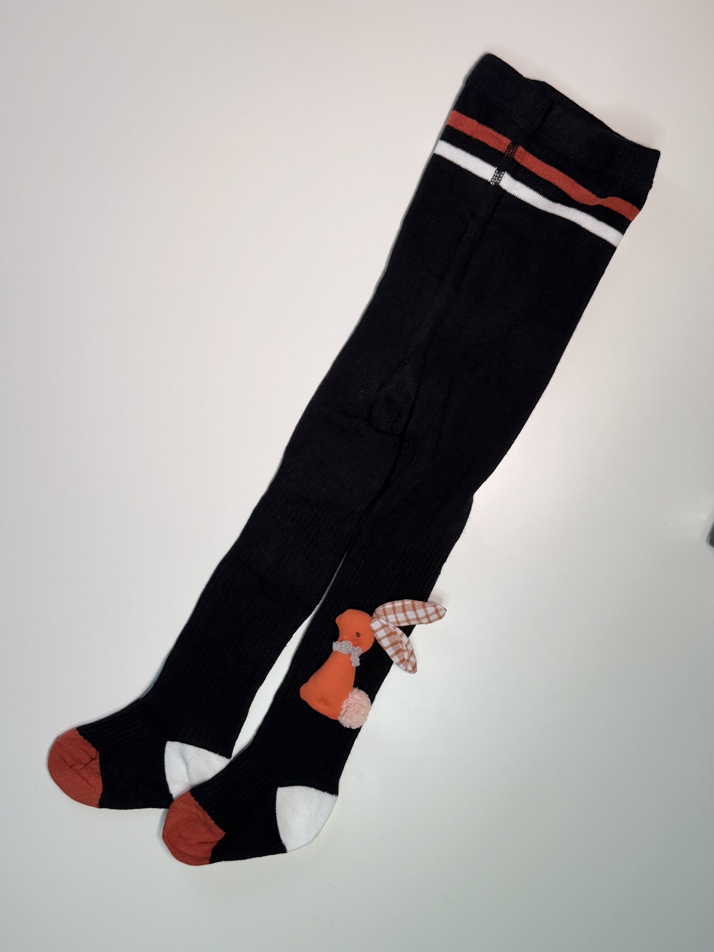 Bunny tights for girls