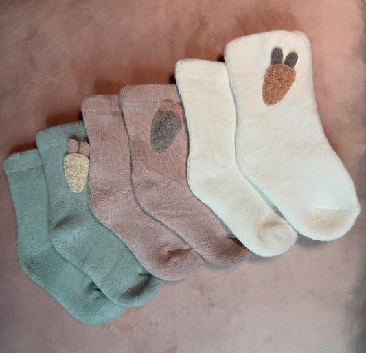 Cute and soft Carrot socks
