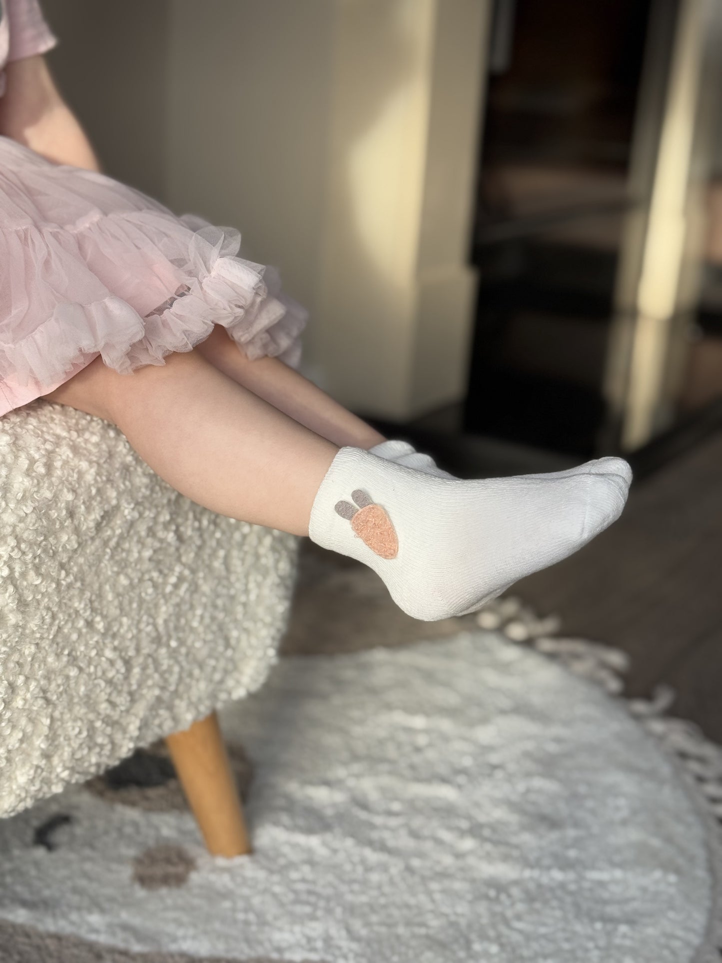 Cute and soft Carrot socks